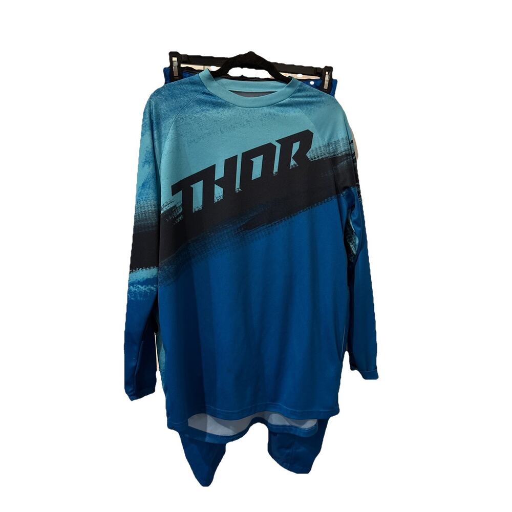 THOR Motocross Jersey M-Shirt & S-Pants Matching Set Pair Men’s Pants-stains